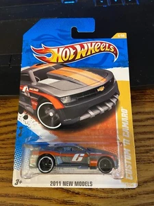 HOT WHEELS 2011 NEW MODELS, CUSTOM '11 CAMARO. #5/50 (gray) - Picture 1 of 2