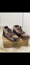 Travis Scott Air Trainer 1 UK 10 Wheat/Brown