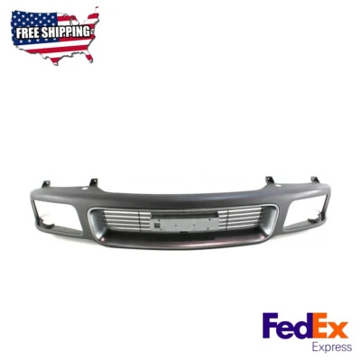 Conjunto de rejilla carcasa negra con inserto plateado para GMC Sonoma Jimmy 1994-1997 Foto 1 de 4