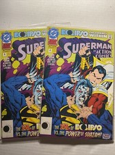 SUPERMAN IN ACTION COMICS #4 1992 ANNUAL DC COMICS ECLIPSO VS SHAZAM NM+ NR