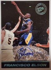 1999 Press Pass SE Autographs Blue Francisco Elson 308/500