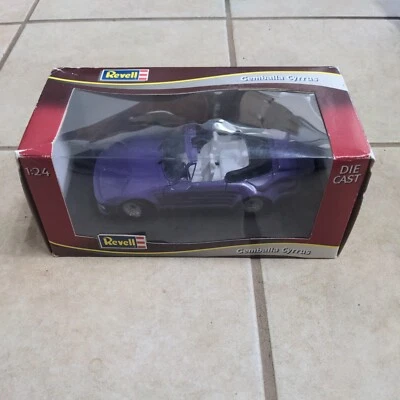 1992 Revell Porsche 930 Turbo Gemballa Cyrrus Purple 1/24 Scale DieCast Model  - Image 1 of 4