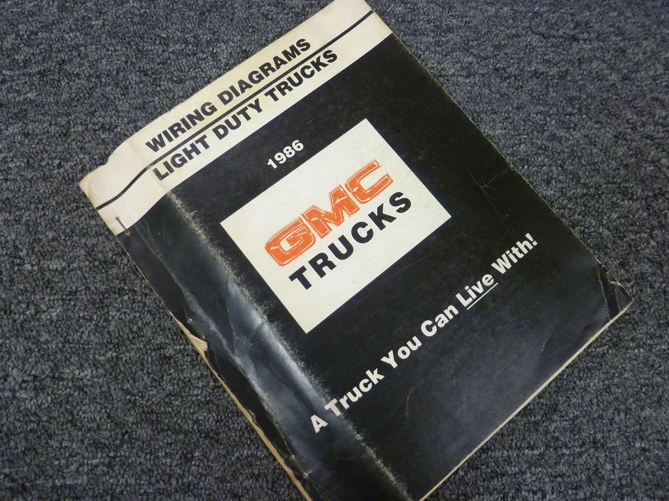 GMC K1500 K2500 K3500 1986 camioneta pickup cableado eléctrico diagrama manual xz Foto 1 de 1