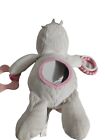 Carters White Pink Silver Unicorn Plush Activity Toy Teether Clip Link Mirror