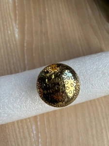 Brass heart door knobs pack of 6 - Picture 1 of 6