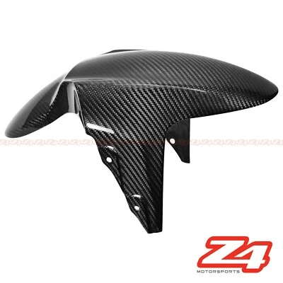 2011-2015 Triumph Speed Triple R Carbon Fiber Front Fender Hugger Fairing Cowl - Image 1 of 2