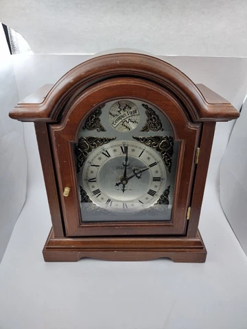 Vintage Waltham Tempus Fugit Mantle Clock Hourly Chime Cover