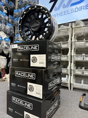 RACELINE [A93B-47037+10] A93 Podium Beadlock Rueda 4/137 14X7 4+3 (+10MM) Negro Foto 1 de 4