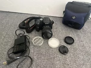 Sony Alpha a100 10.2MP Digital SLR Camera 18-70mm Lens And Bag - Picture 1 of 13
