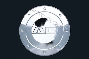 Chrome Fuel Gas Cap Cover Emblem 1p for 2006 2014 Ssangyong Actyon Sports - Picture 1 of 1