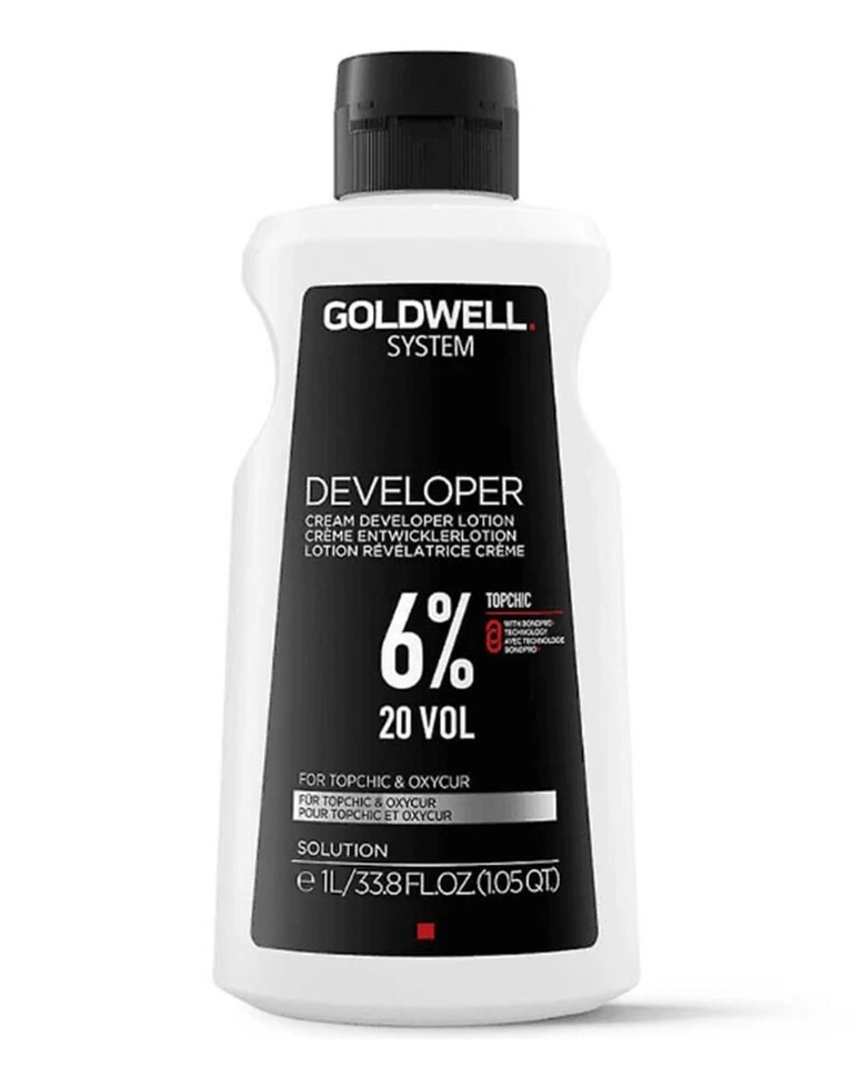 Goldwell TOPCHIC DEVELOPER Solution VOLUME 20 Lotion 6 32oz/ 1000ml