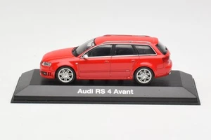 5010509213 Audi RS4 B7 Avant Red Minichamps 1/43 - Imagen 1 de 4