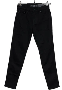 Pantalones de mezclilla Hollister para hombre y niño 26X30 negros atléticos ajustados elásticos reales 26X29 nuevos con etiquetas - Imagen 1 de 9