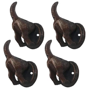 , 100% Cast Iron Dog Tail Heavy Duty Hooks, Key Holder, Coat Decorative Hooks... - Bild 1 von 5