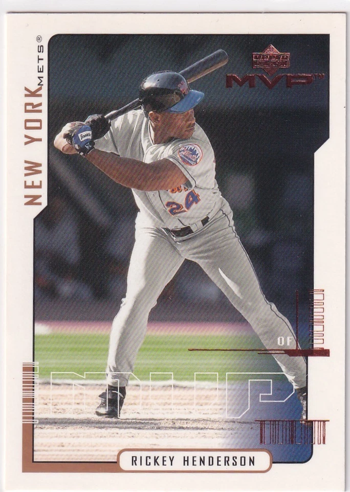 2000 UPPER DECK MVP BASEBALL RICKEY HENDERSON METS ATLETICS YANKEES JAYS d726 - Image 1 of 1