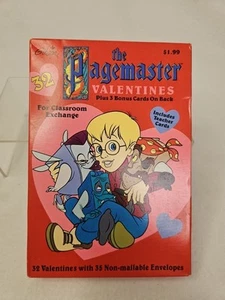 The Pagemaster 32 Valentines Cards  1995 New Sealed - Bild 1 von 6