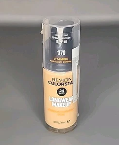 Revlon Colorstay 24 Hr Longwear Foundation Combo/Oily Skin 370 Toast 1 Oz - Picture 1 of 5
