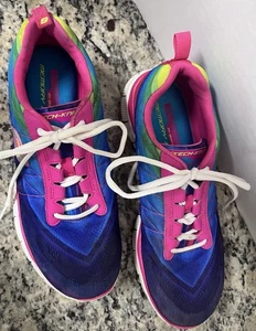 Skechers Stretch-Knit 9M bequeme Damen-Sneaker Memory Foam mehrfarbig - Bild 1 von 11