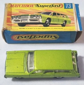 Matchbox Superfast Lesney Mercury Commuter with Box No. 73 - Picture 1 of 10