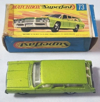 Matchbox Superfast Lesney Mercury Commuter with Box No. 73 - Image 1 of 4