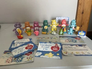 1980s Poseable Care Bears With Accessories Including Mini Figures - Picture 1 of 13