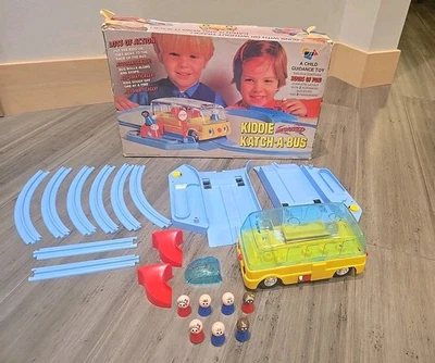 Kiddie Katch-A-Bus Motorized A Child Guidance Toy 60’s Vintage RARE HTF Japan - Image 1 of 4