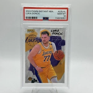 2024-25 Panini Instant NBA Lakers Debut #LD-LAL Luka Doncic 1/14914 PSA 10 - Picture 1 of 2