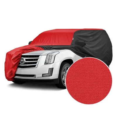 For Isuzu Rodeo 98-04 Car Cover WeatherShield HP Two-Tone Red Custom Car Cover w — 第 1/4 张图片