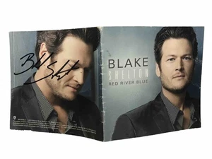 Blake Shelton - Red River Blue Country Music CD Booklet- SIGNED & AUTOGRAPHED🤠 - Picture 1 of 2