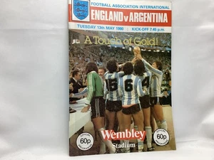 England v Argentina International Match Wembley Stadium May 1980 - Picture 1 of 1