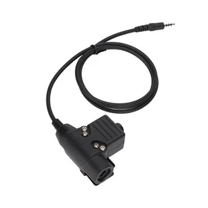 7.1Mm Shoulder Mic Handheld Remote Radio Speaker Mic With U94 Ptt For 3.5M IDM - Zdjęcie 1 z 12