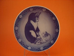 Royal Copenhagen Assiette Fête Des Mères 1983 Animaux Original Porcelaine Prim - Picture 1 of 3