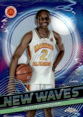 2023 Topps Chrome McDonald's All American #NW-15 Jadyn Donovan New Waves - Image 1 of 2