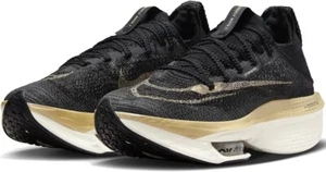 Nike Air Zoom Alphafly Next% 2 Black Gold Womens Size US 9 Carbon Running Shoes✅ - Picture 1 of 7