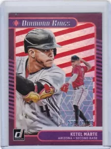 2021 Panini Donruss #30 Ketel Marte Foil Holo Diamond Kings 1301/2021 - Bild 1 von 1