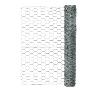 GARDEN FENCE CHICKEN WIRE Outdoor Metal Fencing Multiple Sizes - Picture 1 of 16