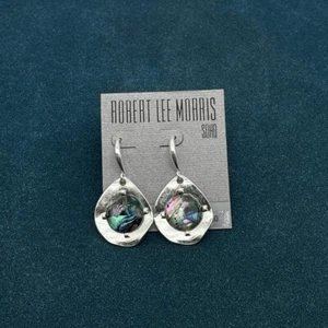 New retro style water drop set with colorful abalone shell earrings - Picture 1 of 3