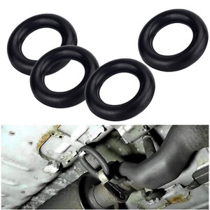 4Pcs Exhaust Rubber Hanger Insulator Mount Muffler Bushing Support O Ring Kit