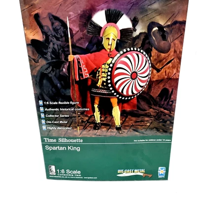 Ignite 1:6 Time Silhouette Spartan King Scale Action Figure Collector Series NIB - Image 1 of 4