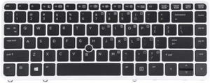 Bürorechner24 | Ersatztastatur | DE (QWERTZ) | Beleuchtet | Passend für: HP Elit - Bild 1 von 1