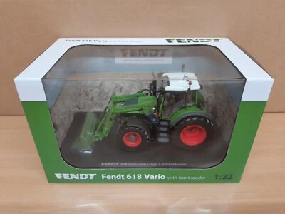 UNIVERSAL HOBBIES UH6688 FENDT 618 VARIO WITH FRONT LOADER 1.32 SCALE  - Image 1 of 4
