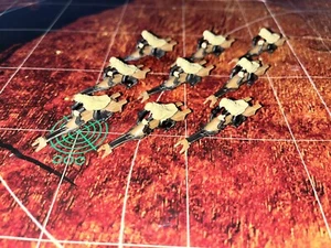 2015 Micro Machines Star Wars Lot X9 Rebel Speeder Bike Squadron Space - Picture 1 of 1