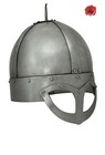Wikingerhelm Brillenhelm Gjermundby GDFB 2 mm Stahl Größe M