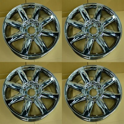 For GMC Sierra Yukon XL 1500 OEM Design Wheel 20" 07-14 Chrome Set of 4 Rim 5304 - Image 1 of 4