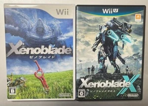 Xenoblade Chronicles Wii & X Cross Wii U set Japanese - Picture 1 of 5