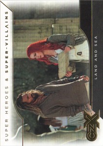 2019 CZX Super Heroes & Super-Villains Trading Card #5 Land and Sea