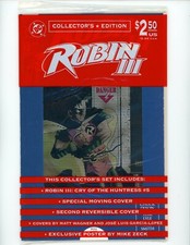 Robin III: Cry of the Huntress #5 1992 Moving Cover New in Polybag