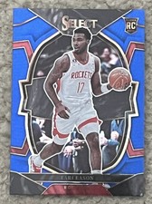 2022-23 Panini Select Tari Eason Blue Concourse Rookie RC #82 Houston Rockets