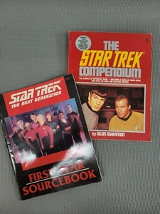 STAR TREK Next Generation First Year Sourse Book and Compendium by Alan Asherman - Picture 1 of 21
