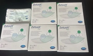 57 Einzelverbände, Hartmann Zetuvit Plus Wundversorgungsverband 6 x 8 Zoll Super - Bild 1 von 9